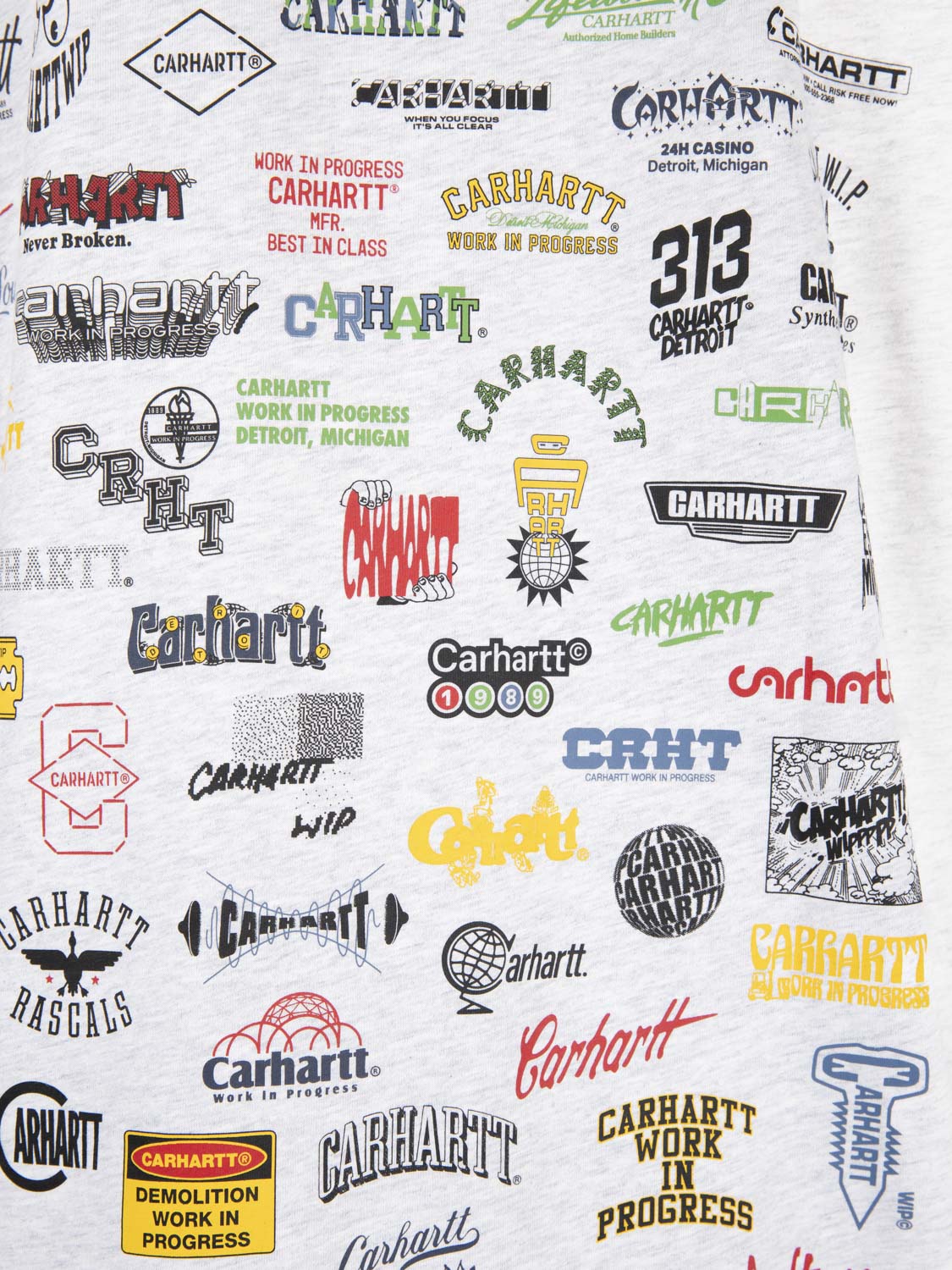 ★人気★carhartt★S/S LOGO T-SHIRT Ash Heather Carhartt WIP S/S Logo T-Shirt, Ash Heather | Official Online