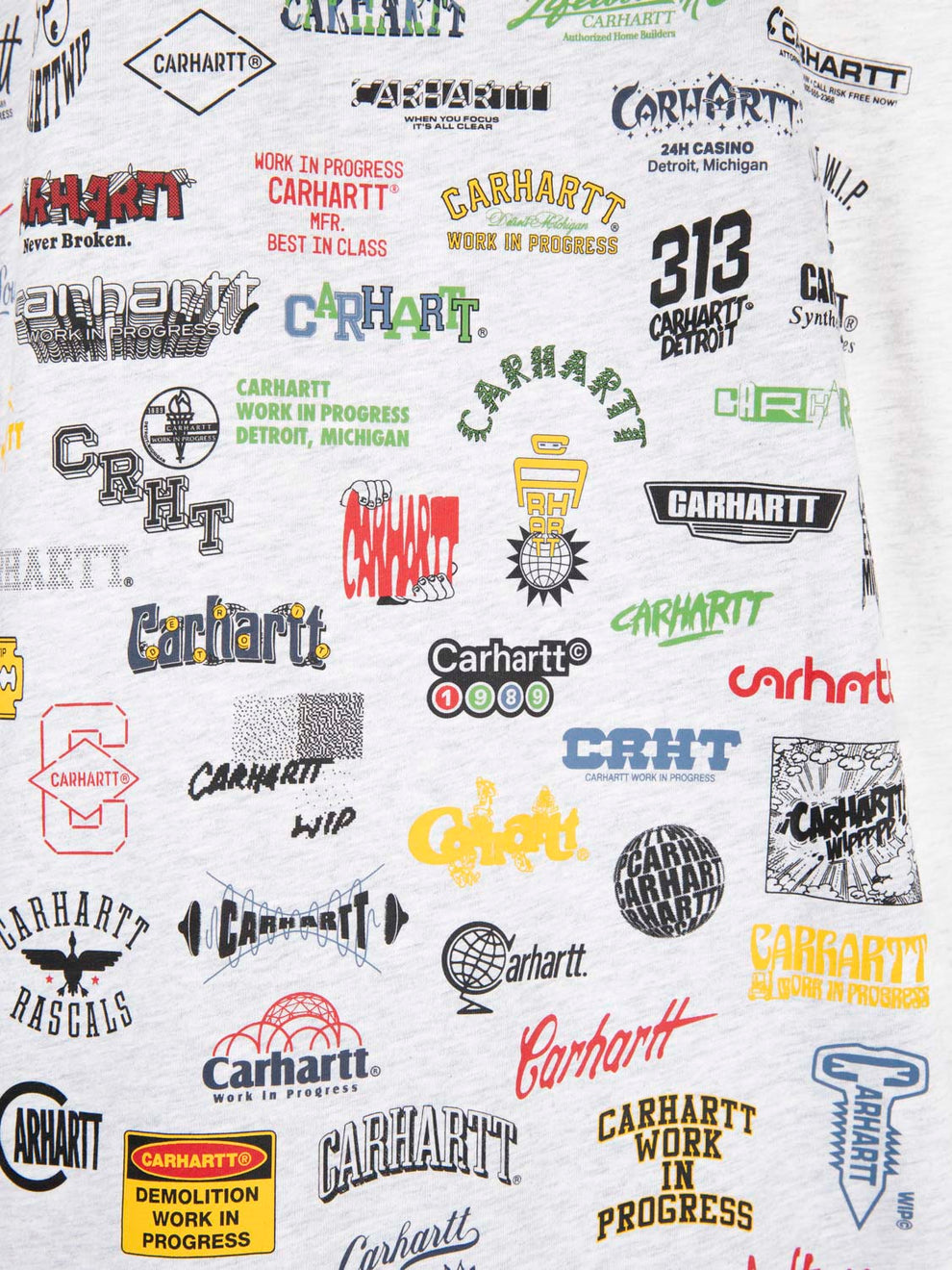 SS logo t-shirt ash heather