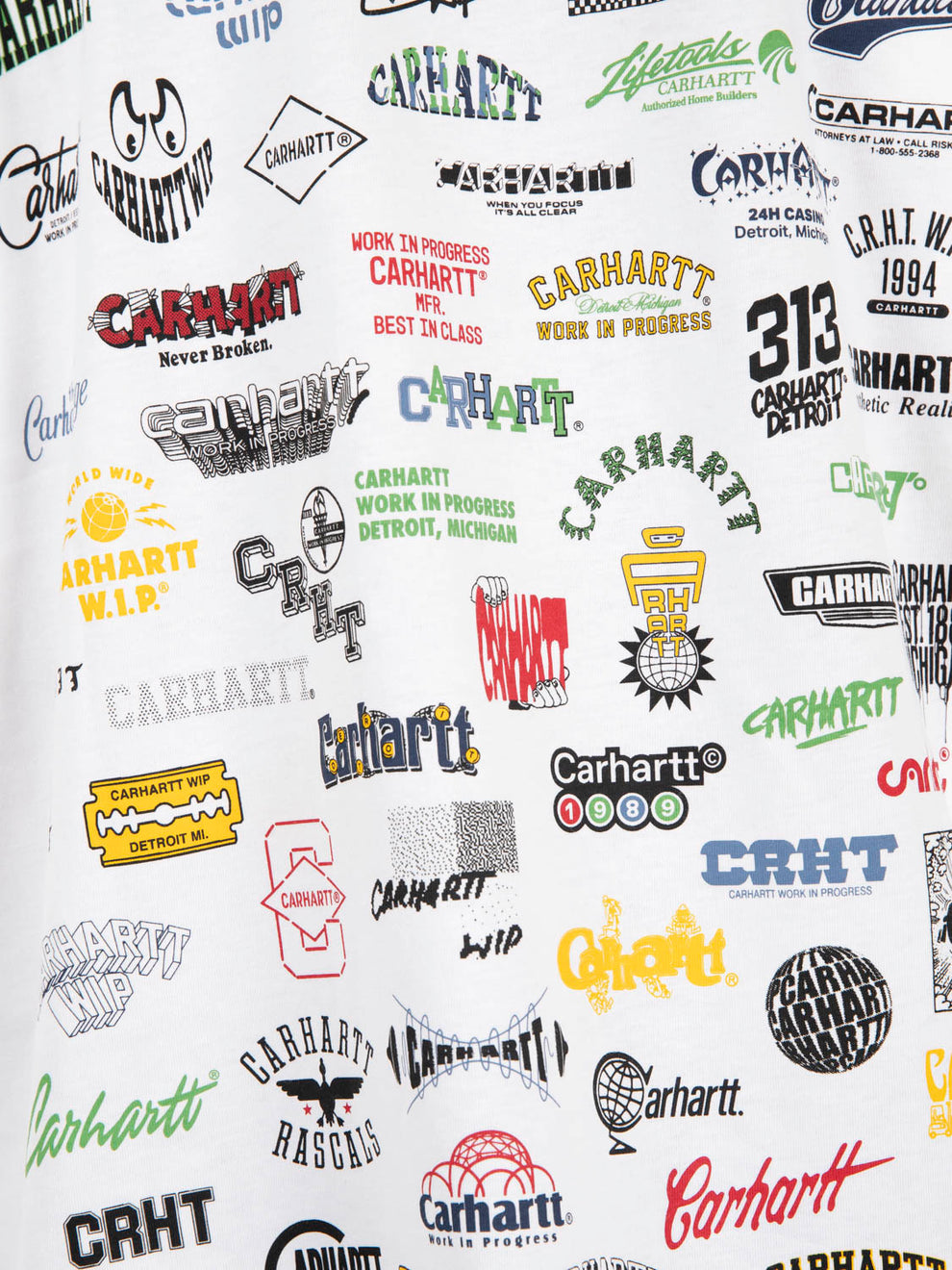 SS logo t-shirt white