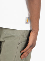 Carhartt WIP - SS WIP t-shirt white / dusk blue