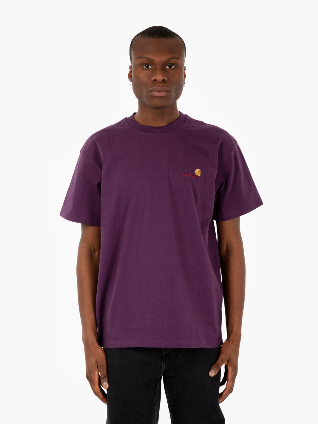 American script huckleberry t-shirt 