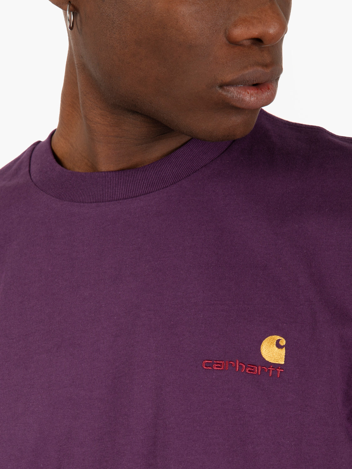 American script huckleberry t-shirt 