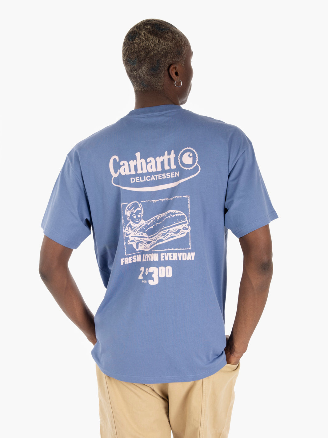 S/S Catalog Blue Iris / Air Pink T-shirt 