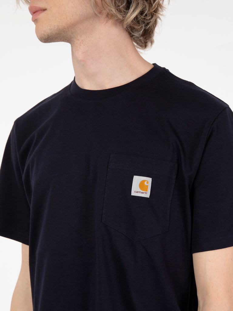 Carhartt WIP - T-shirt S/S pocket dark navy