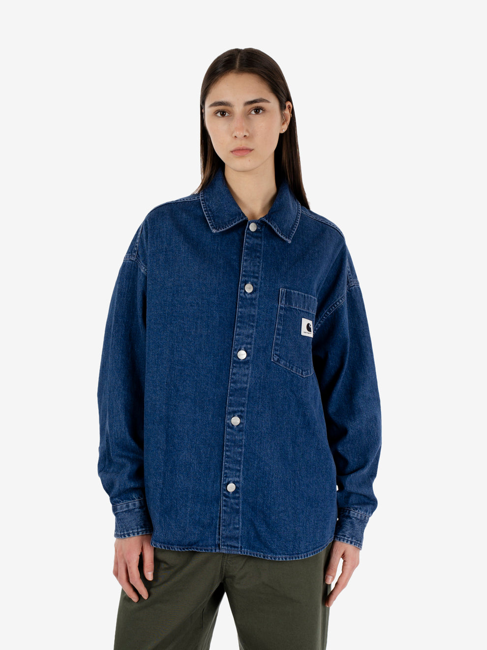 W' Alta Shirt Jac Blue stone washed