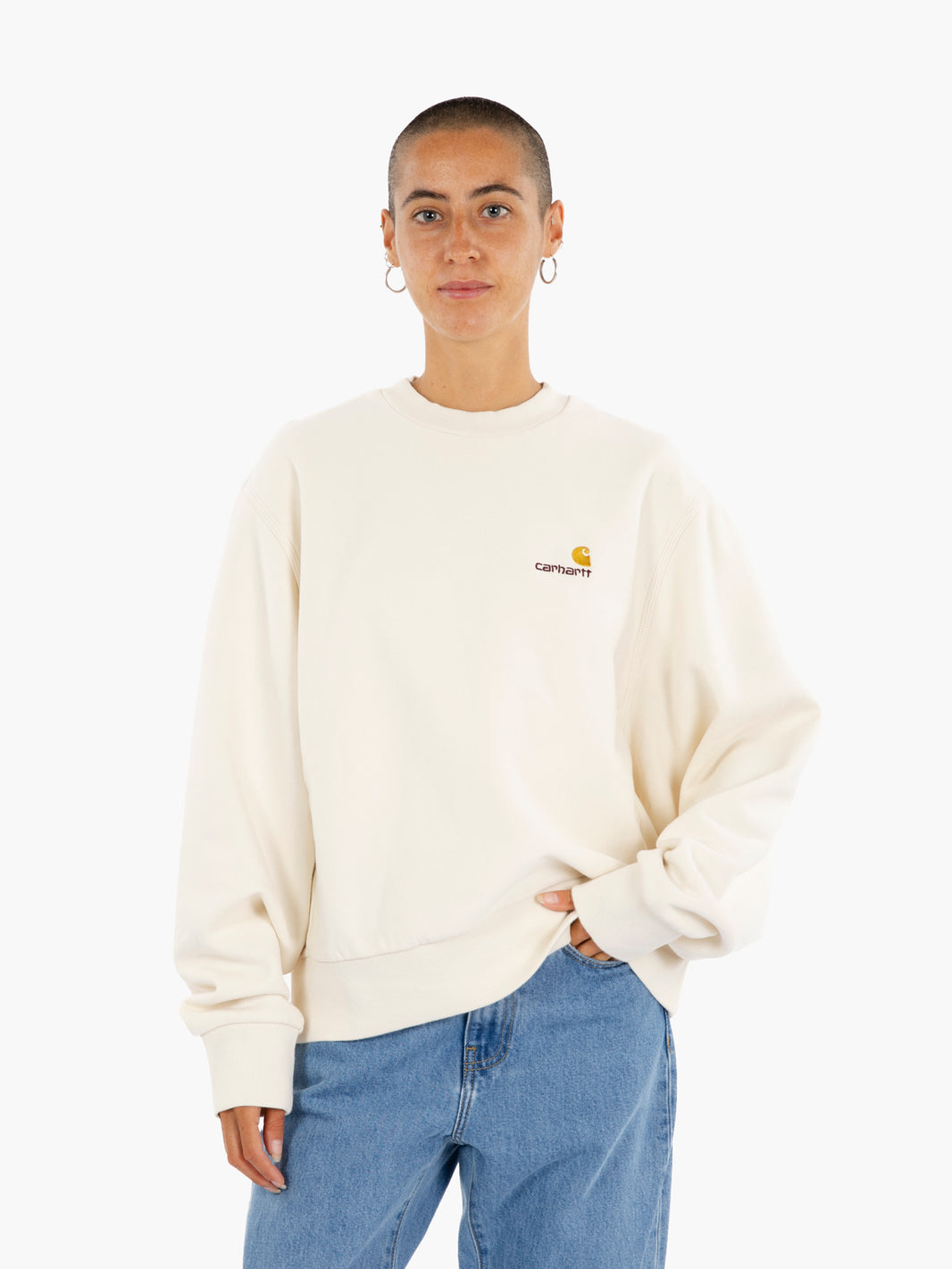 W'American Script sweat natural