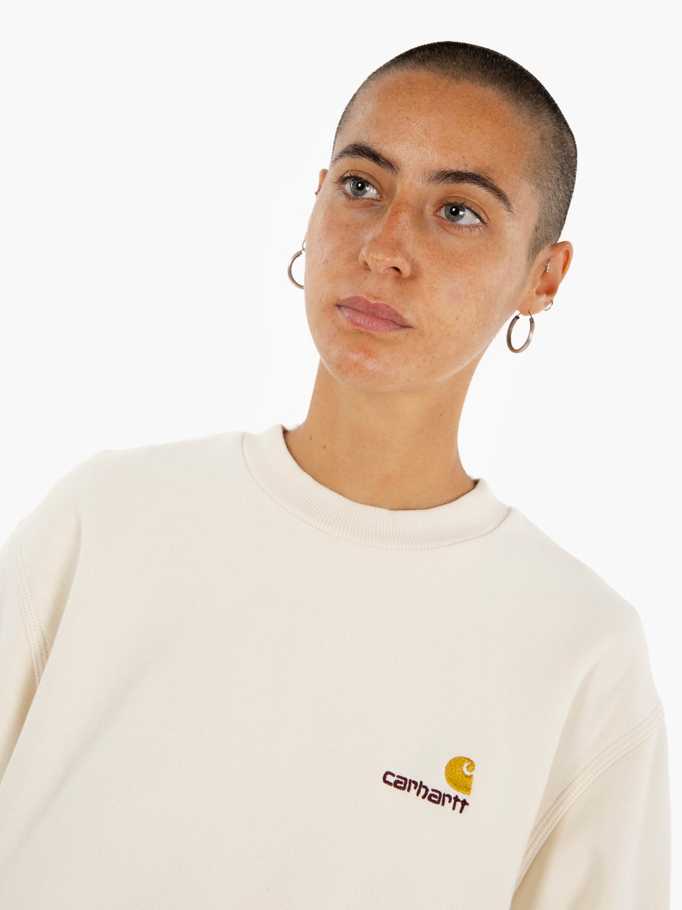 W'American Script sweat natural