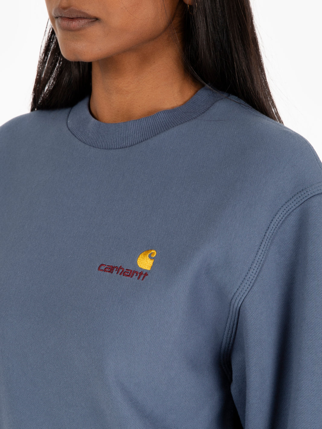 W' American Script Sweat Positano 
