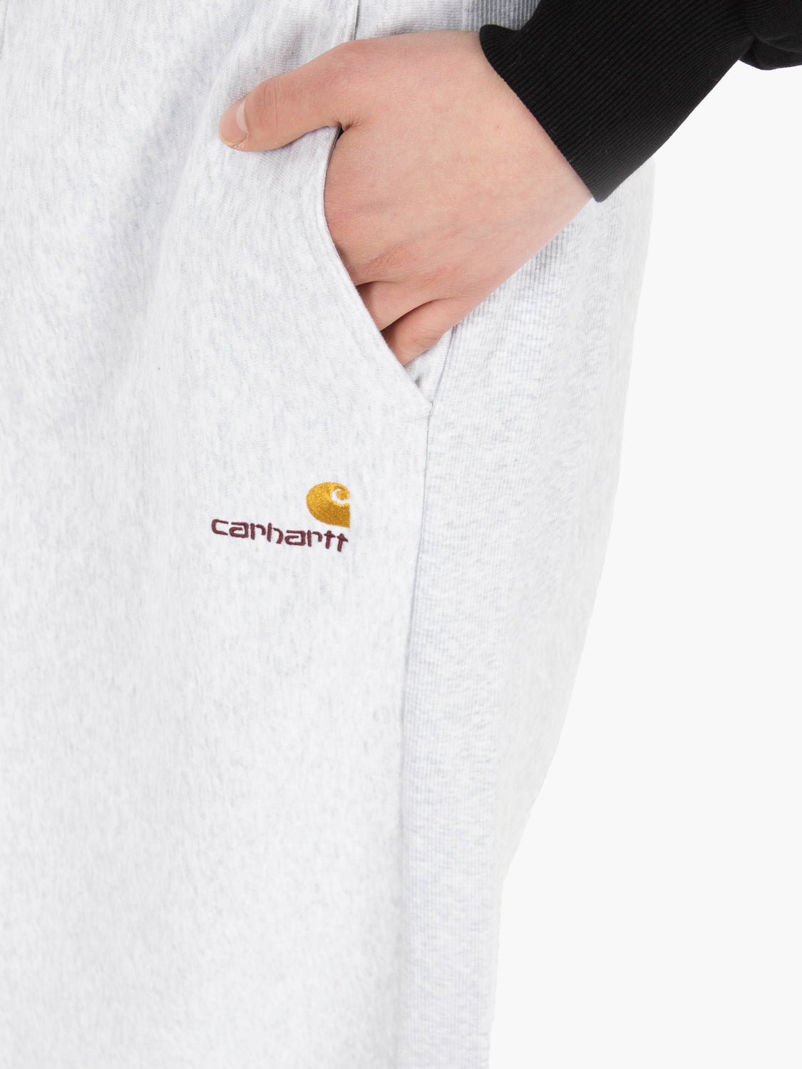 W american script sweat skirt ash heather