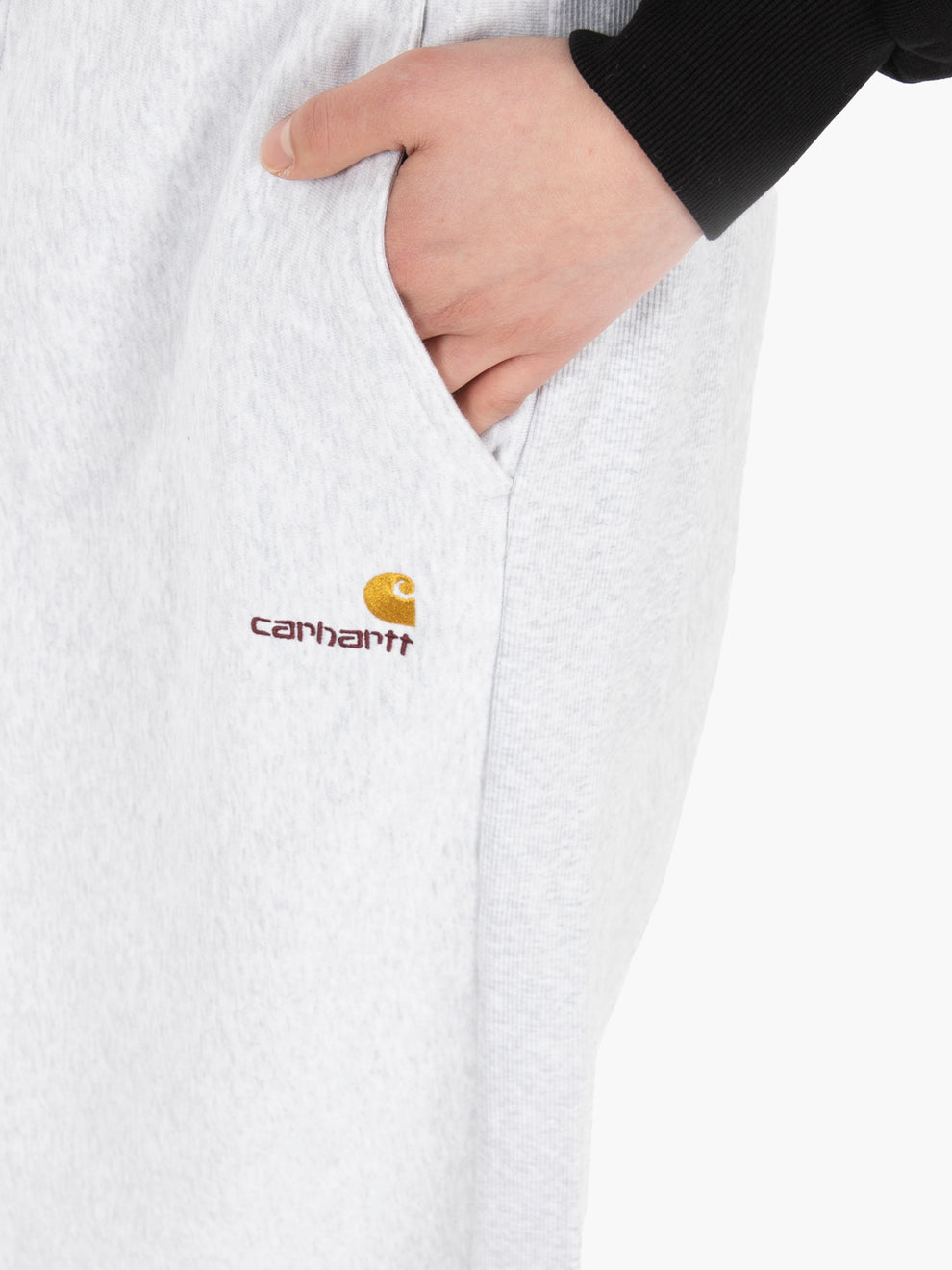 W american script sweat skirt ash heather