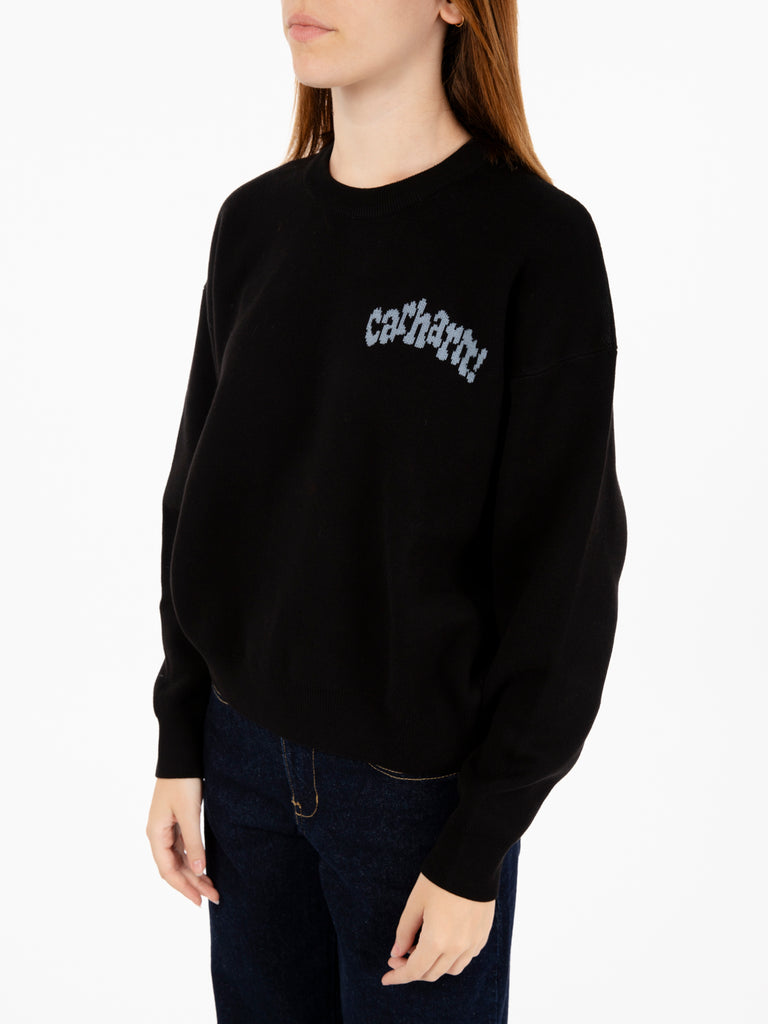 Carhartt WIP - W' amour sweater black / misty sky