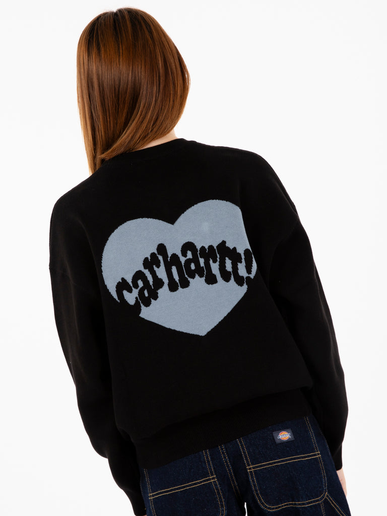 Carhartt WIP - W' amour sweater black / misty sky