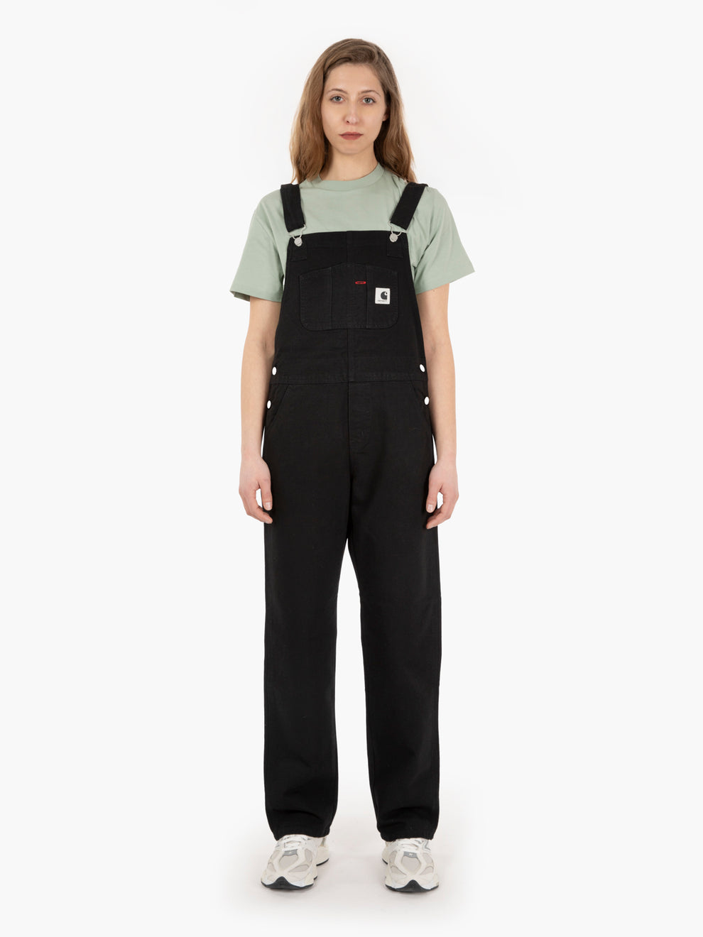 W' Bib Overall straight black 