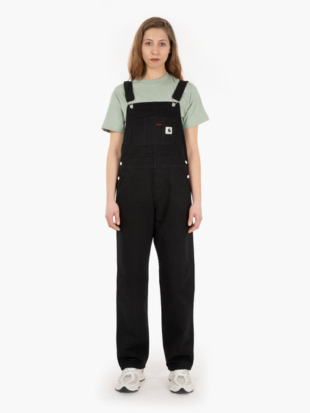 W' Bib Overall straight black