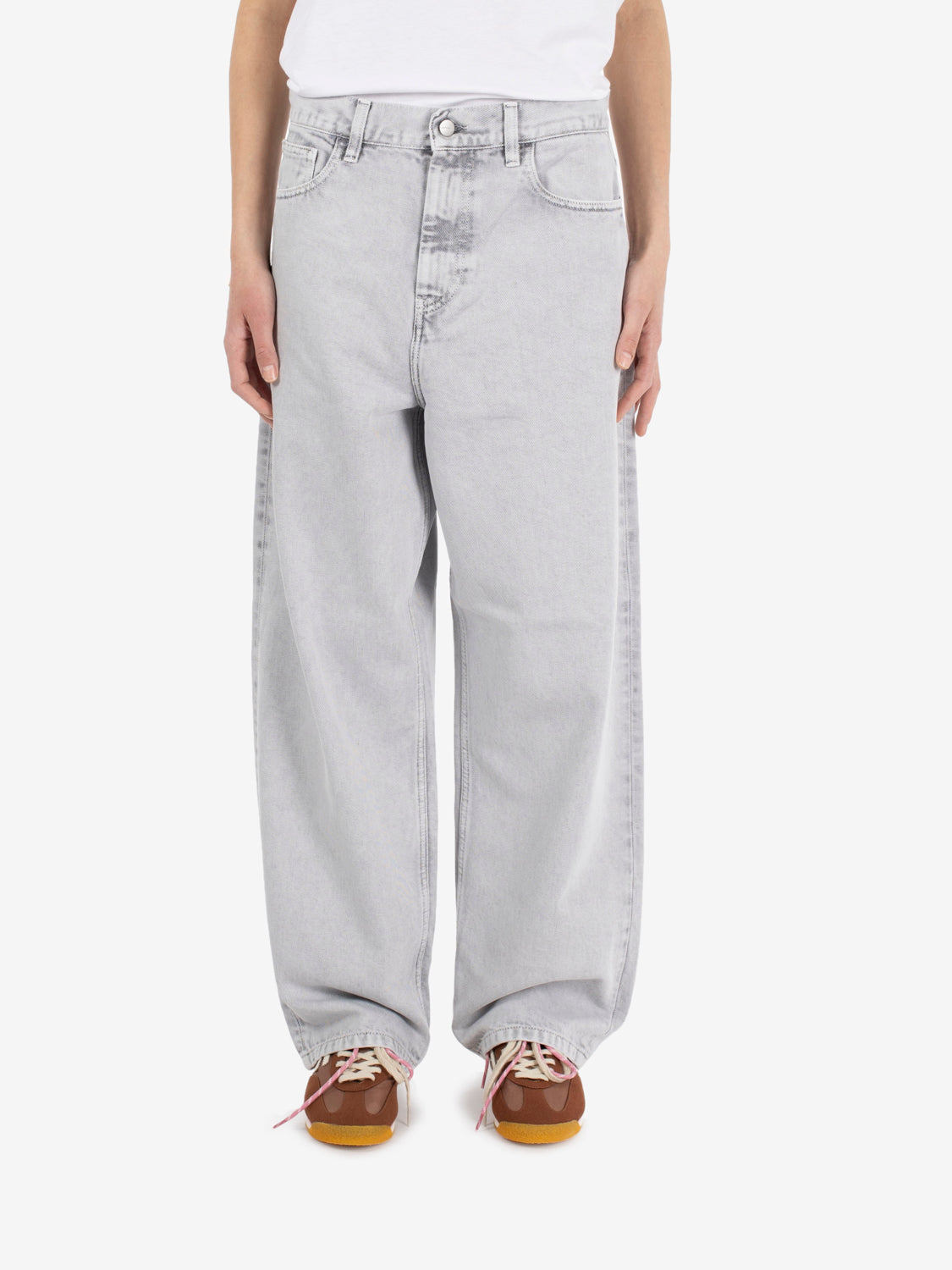 W' Brandon Pant Black chalk wash