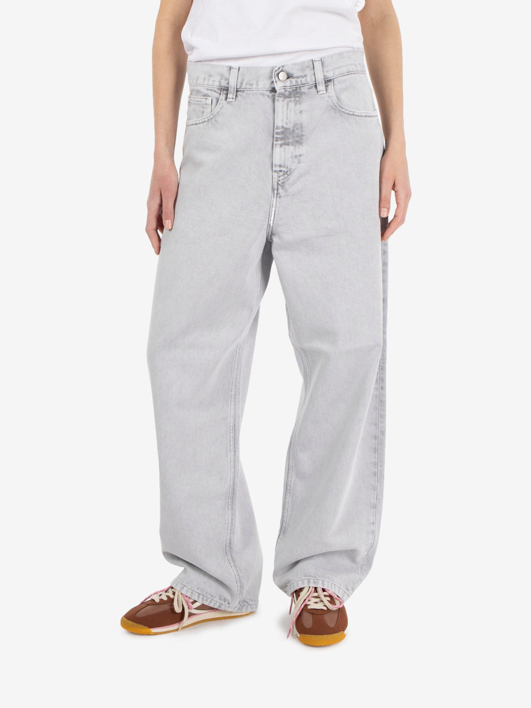 W' Brandon Pant Black chalk wash