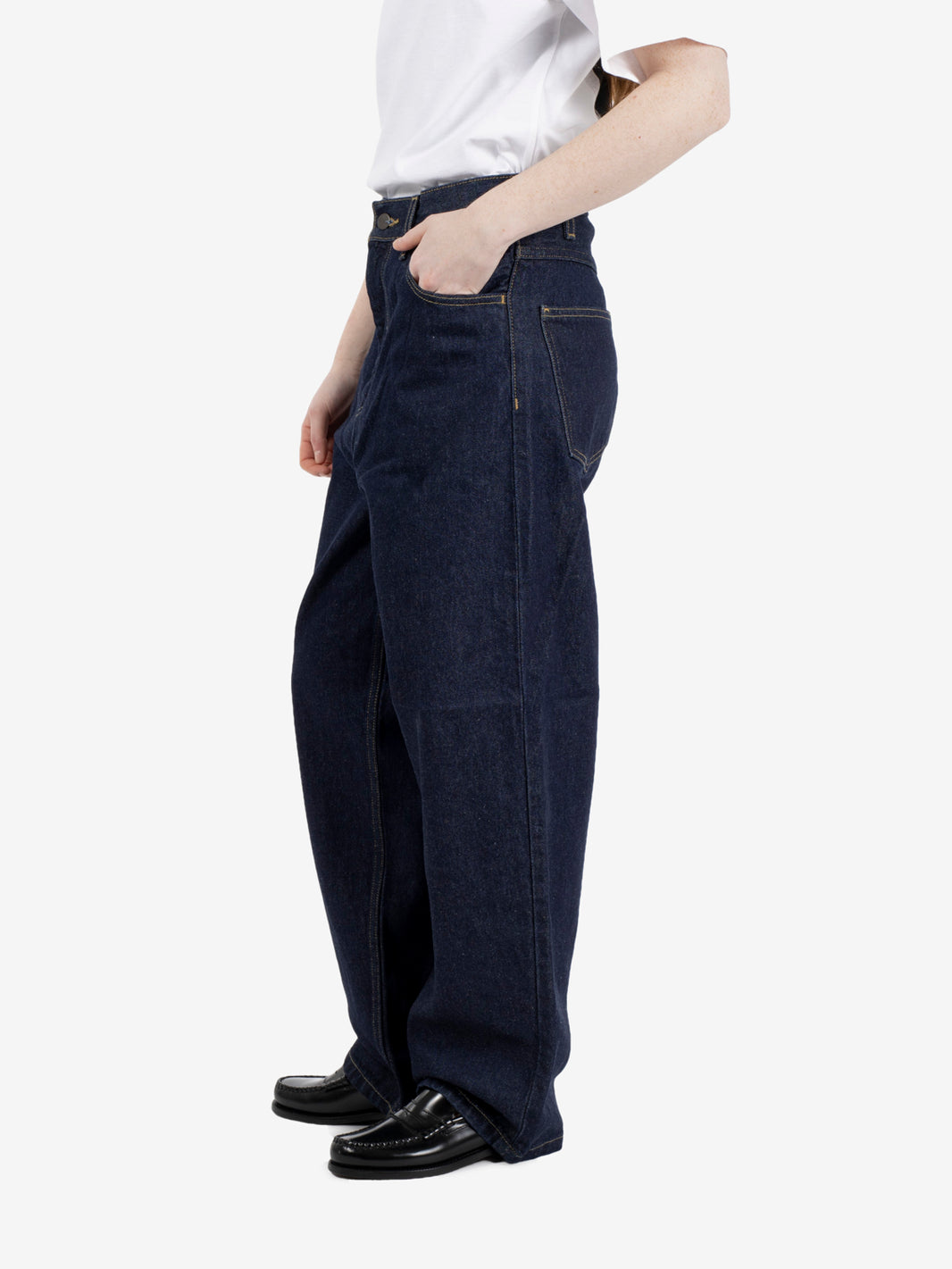 W' Brandon Pant blue rinsed