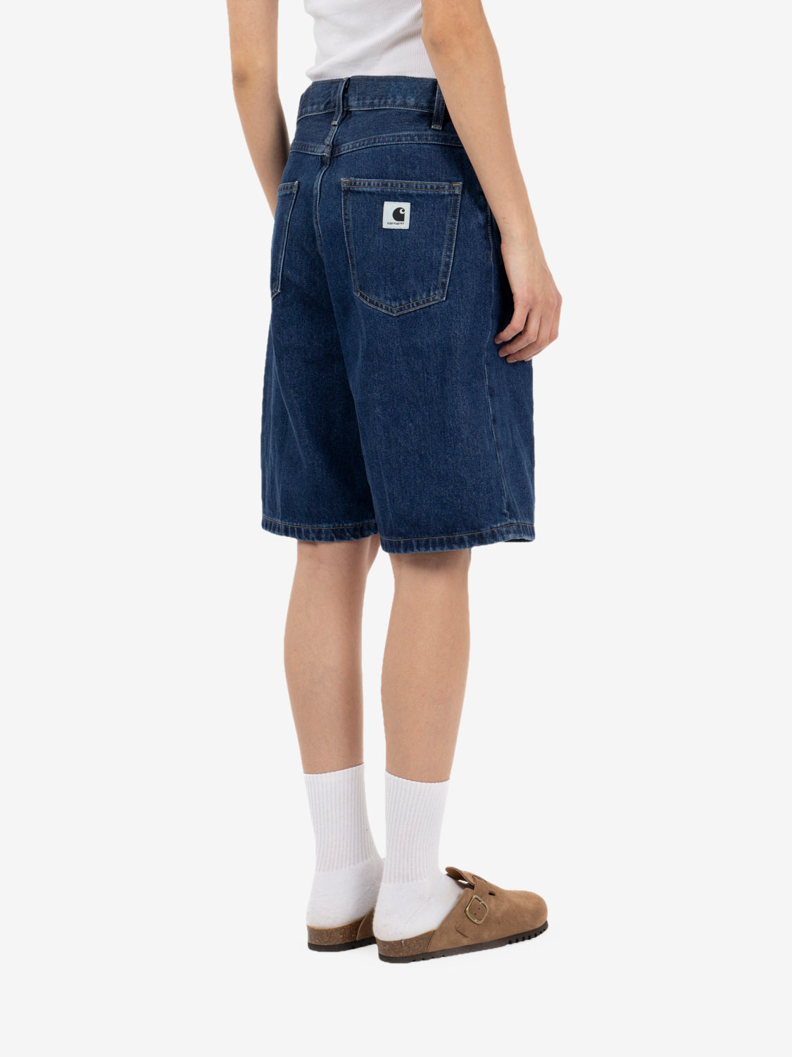 W' Brandon Short blue stone washed 