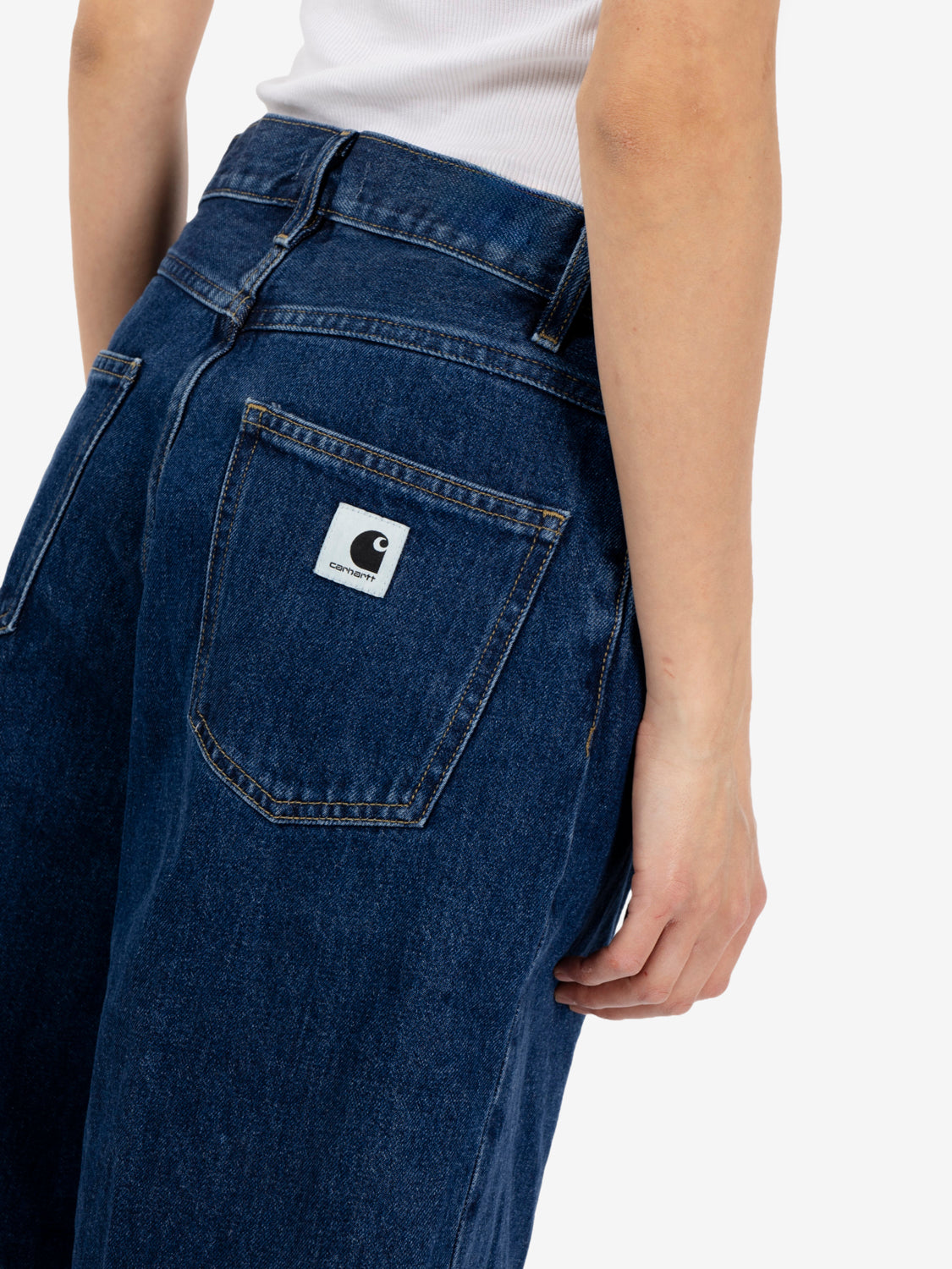 W' Brandon Short blue stone washed 
