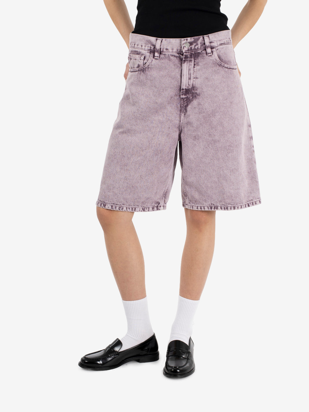 W' Brandon Short Cozy Purple