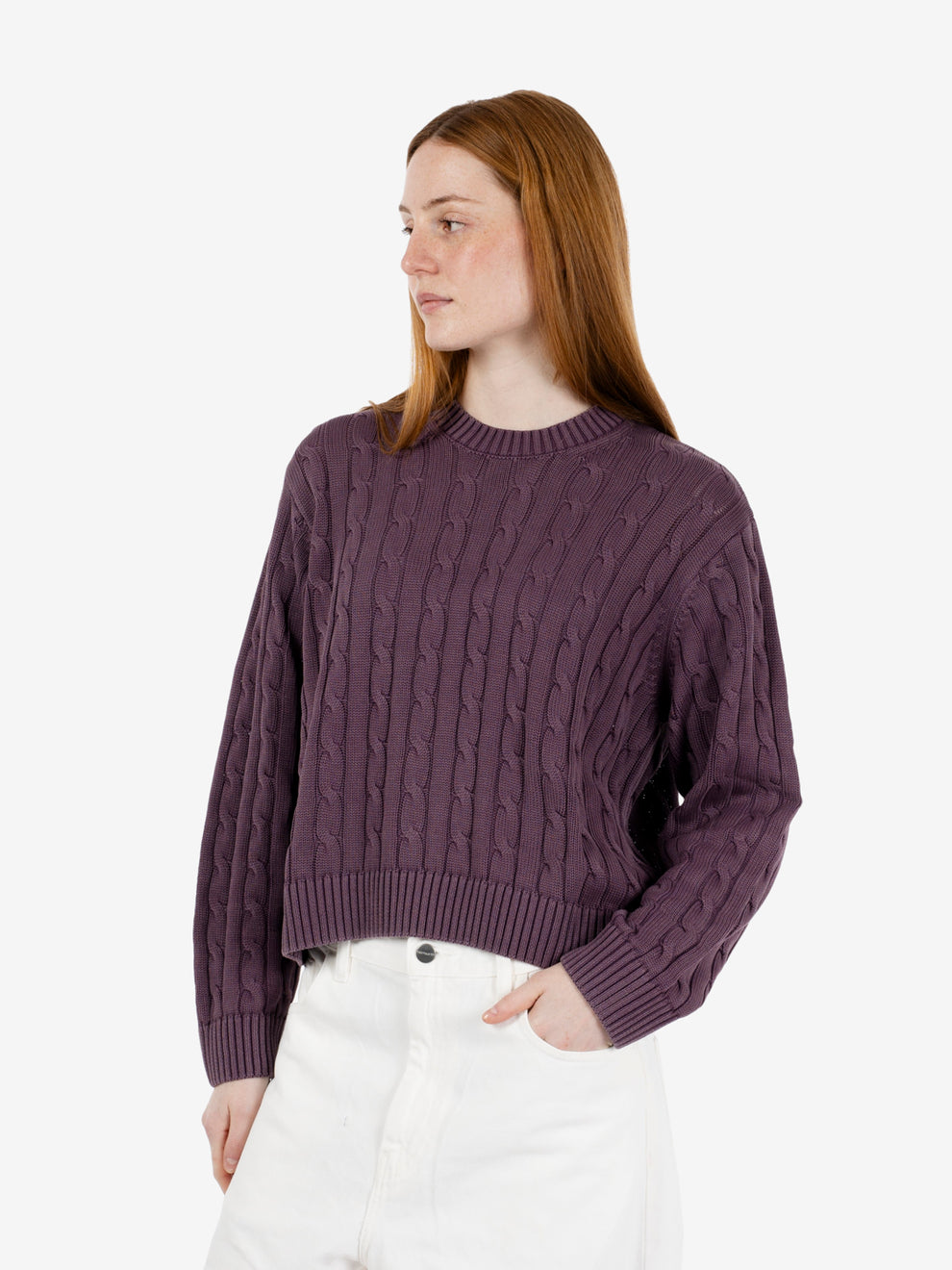 W' Carter Sweater cozy purple