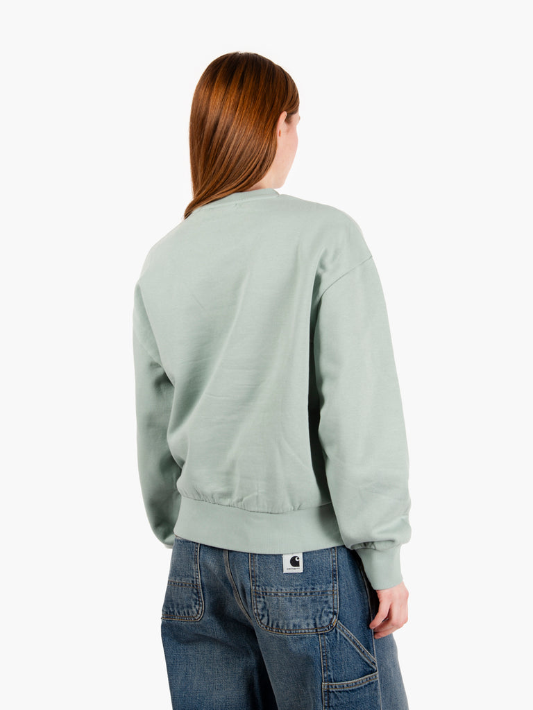 Carhartt WIP - W Casey Sweatshirt Frosted Green / Silver