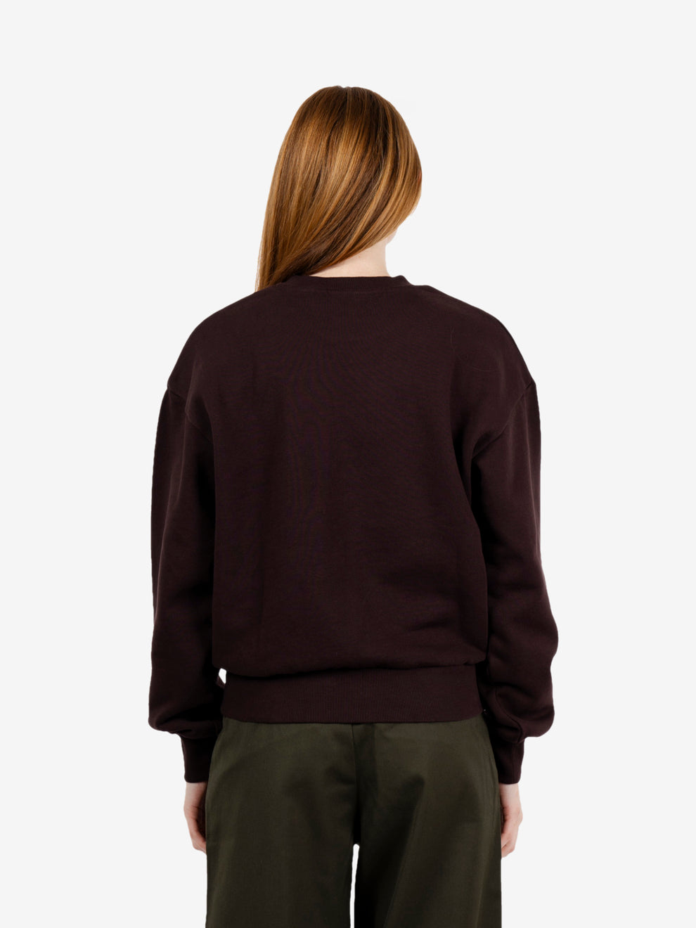 W' Casey sweatshirt palisander / silver