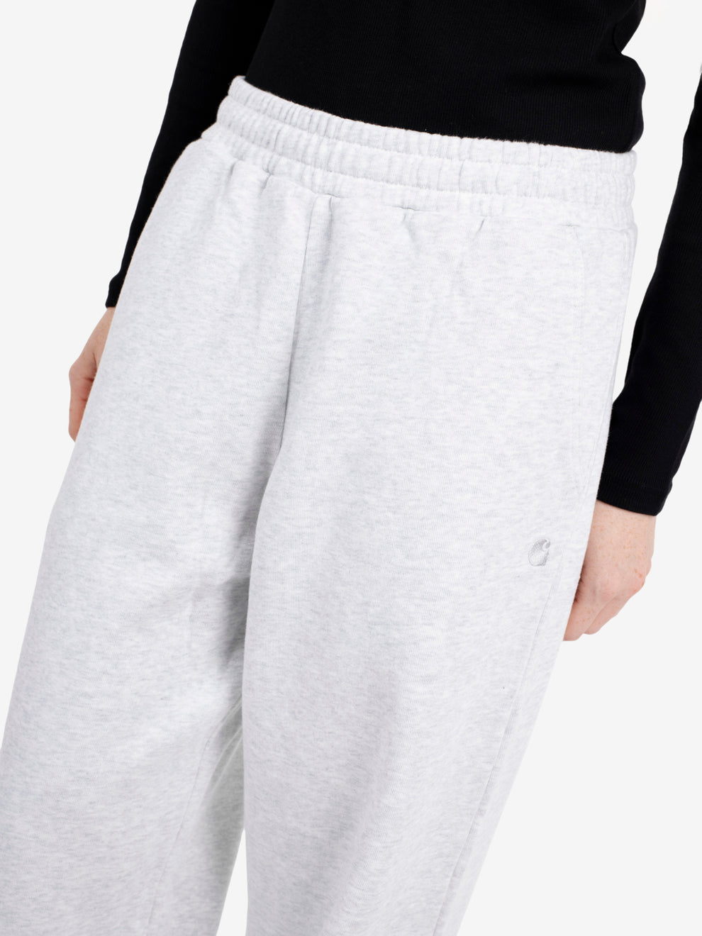 W' Cassie sweatpant ash heather / silver