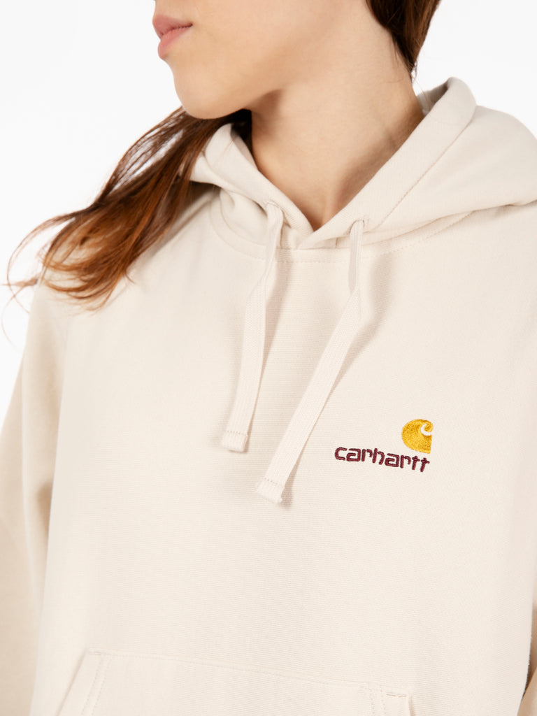 Carhartt WIP - W' Hd American Script Sweat Moonbeam