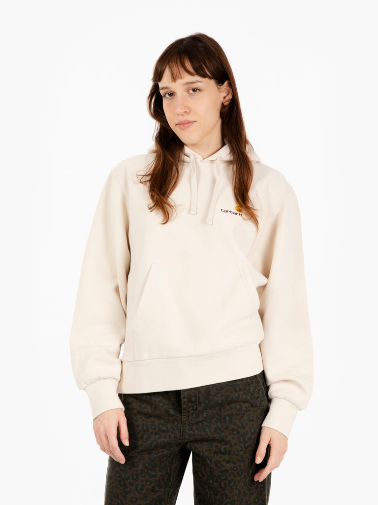 Carhartt WIP - W' Hd American Script Sweat Moonbeam