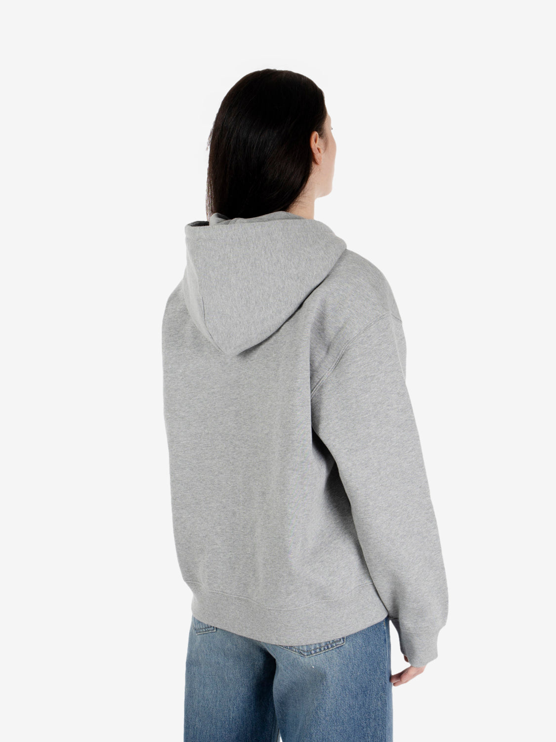 W' HD Small Heart Patch Jkt grey heather