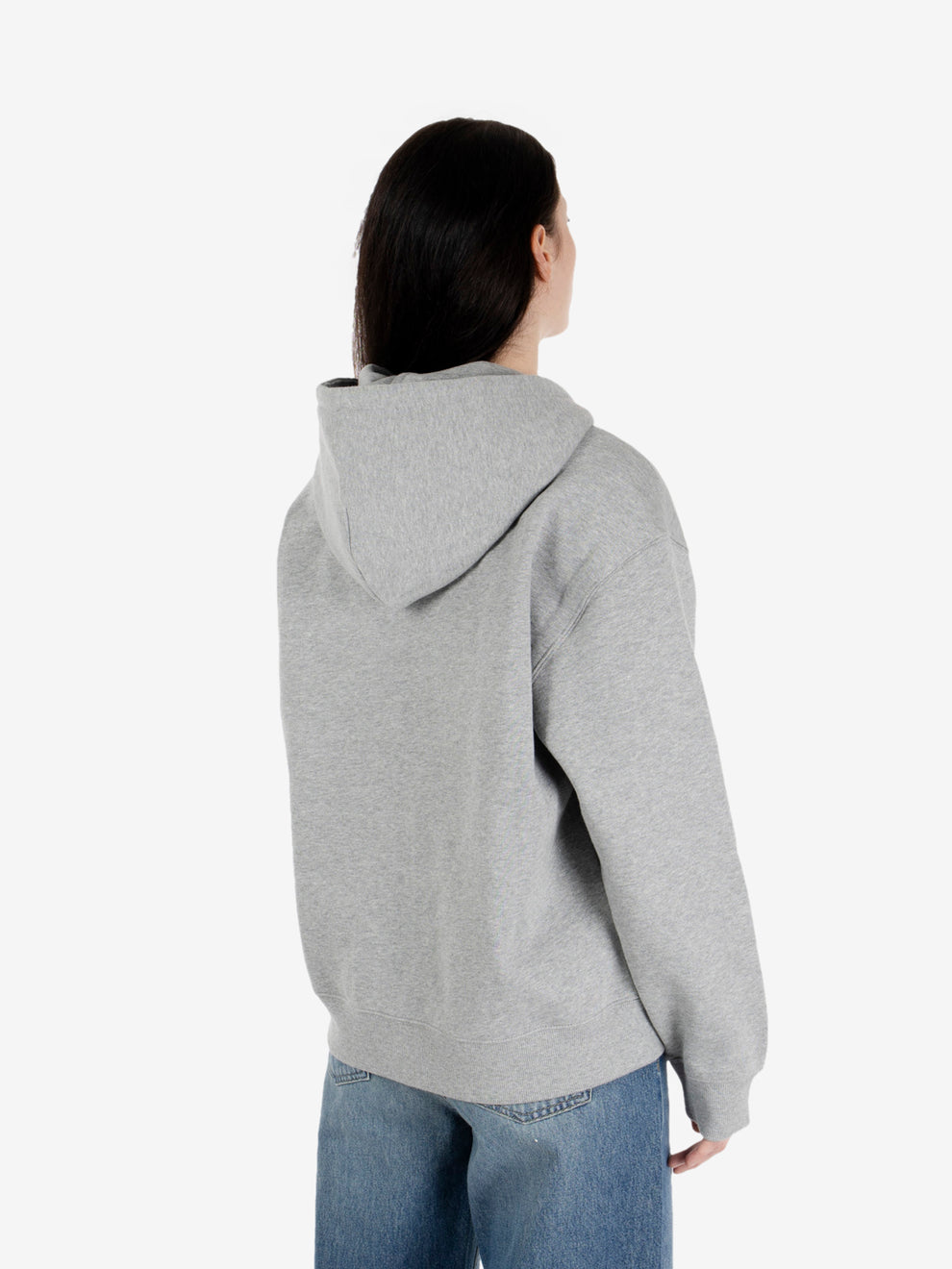 W' HD Small Heart Patch Jkt grey heather
