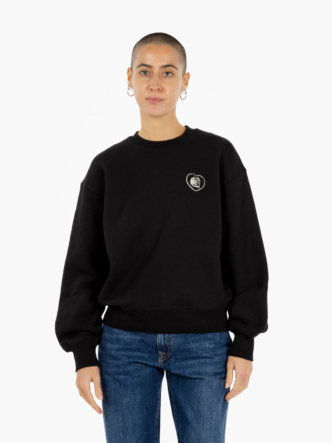 W' Hearts of Hartss sweat black