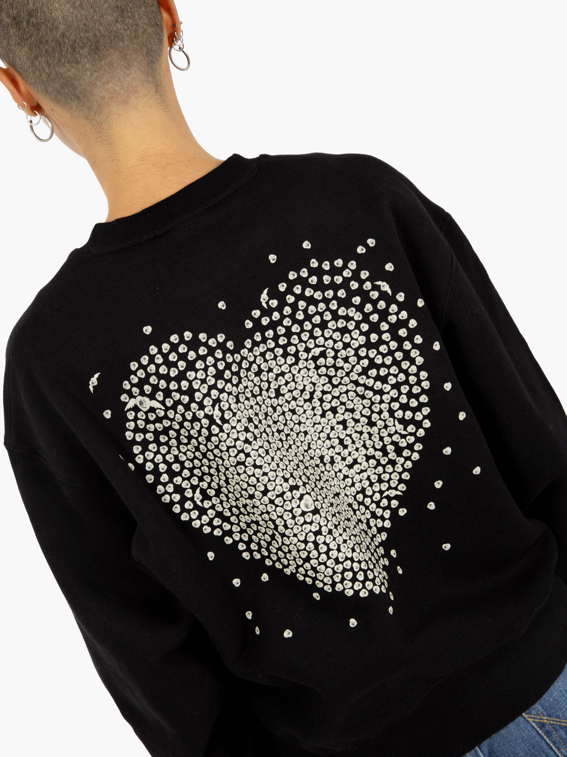 W' Hearts of Hartss sweat black