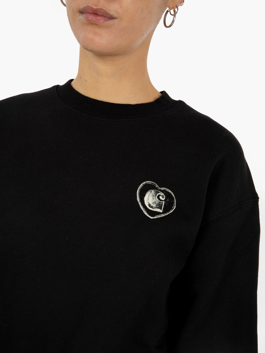 W' Hearts of Hartss sweat black