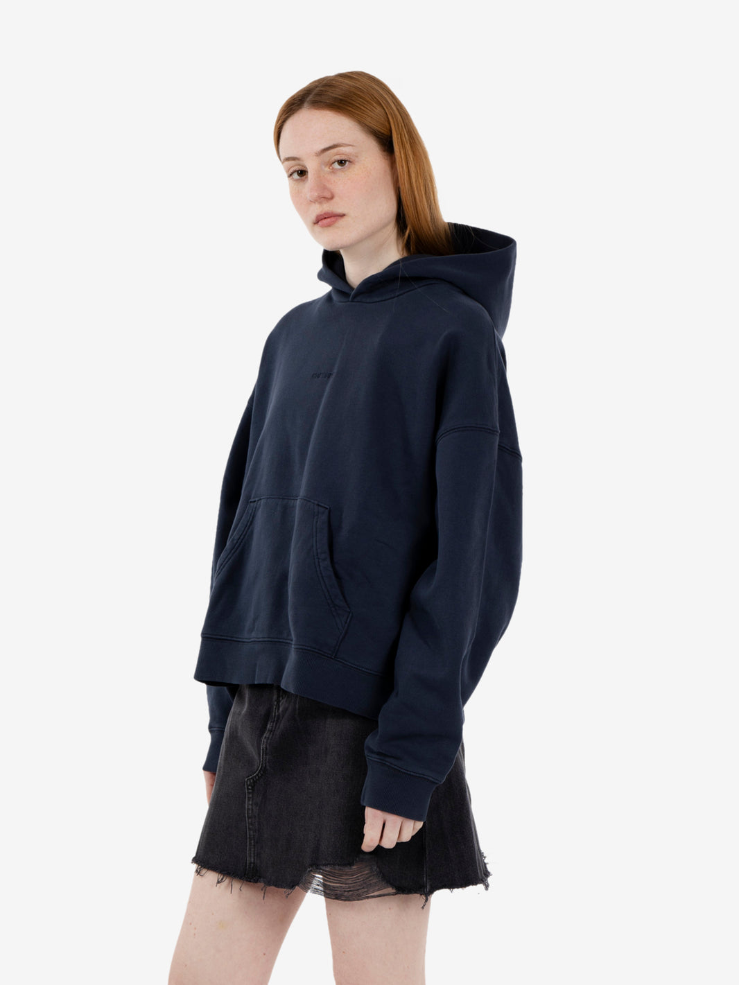 W' Hooded Benton Sweat carbon