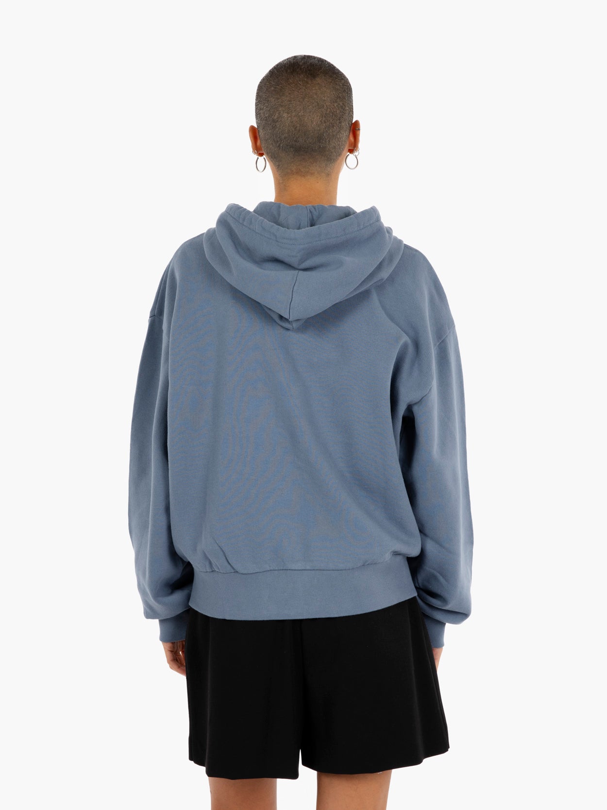 W' Hooded Casey jacket angelite / silver