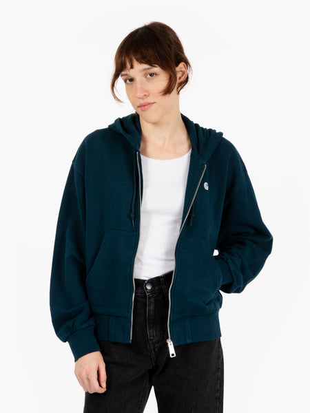 W' Hooded Casey Jacket Duck Blue / Silver