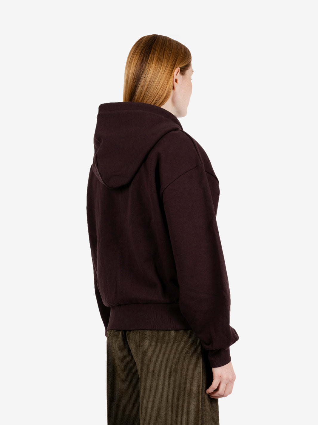 W' Hooded Casey jacket palisander / silver
