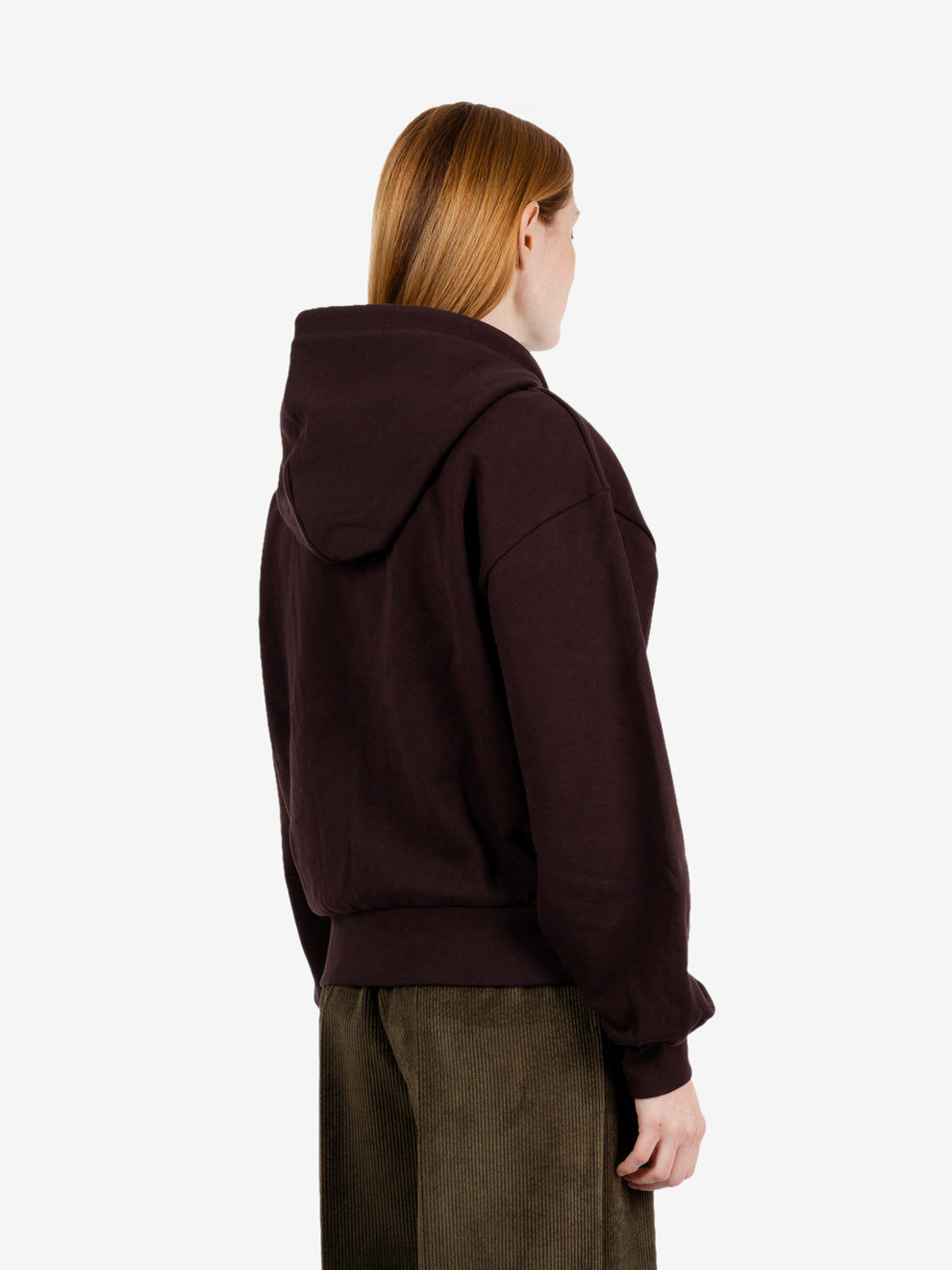 W' Hooded Casey jacket palisander / silver