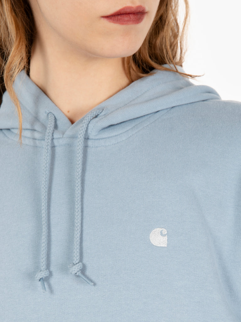 Carhartt WIP - W' Hooded Casey Sweatshirt Frosted Blue / Silver