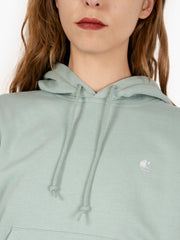 Carhartt WIP - W' Hooded Casey Sweatshirt Frosted Green / Silver