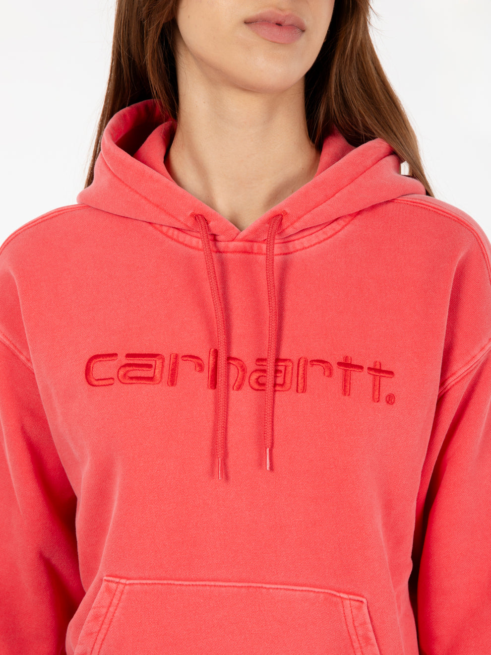 W' Hooded Duster sweat samba