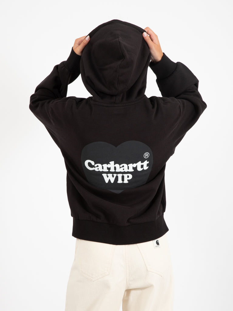 Carhartt WIP - W' hooded heart sweat black