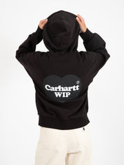Carhartt WIP - W' hooded heart sweat black