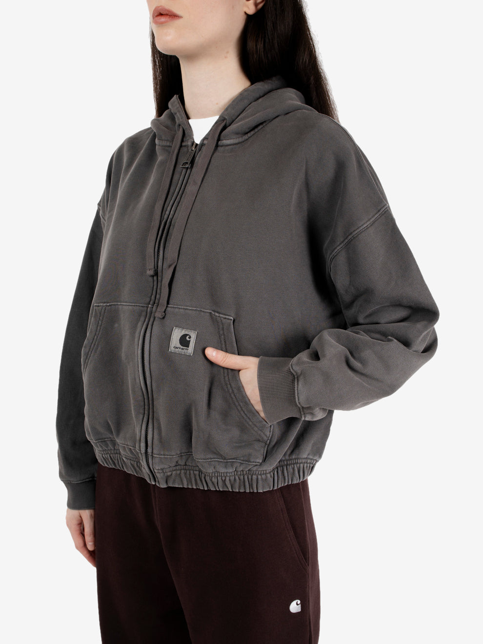 W' Hooded Hoggard jacket black