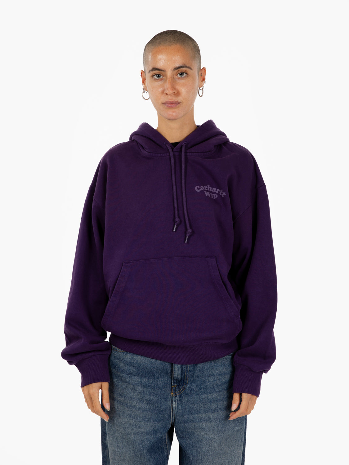 W' hooded mode sweat lokers 