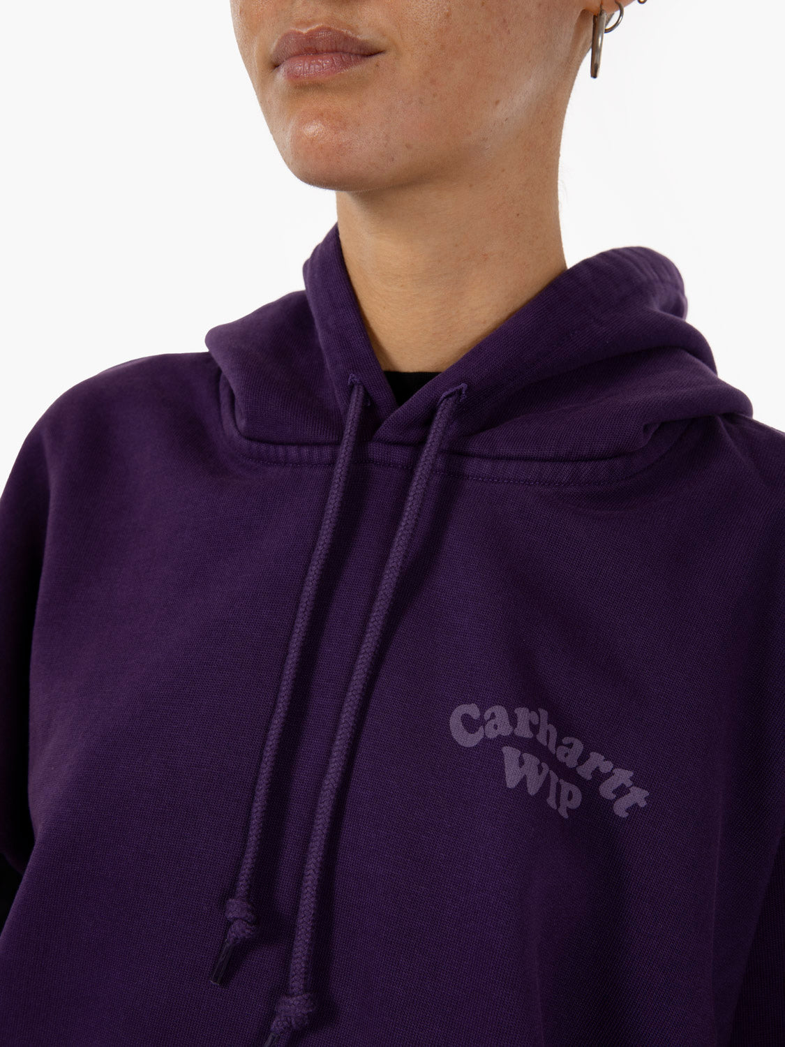 W' hooded mode sweat lokers 