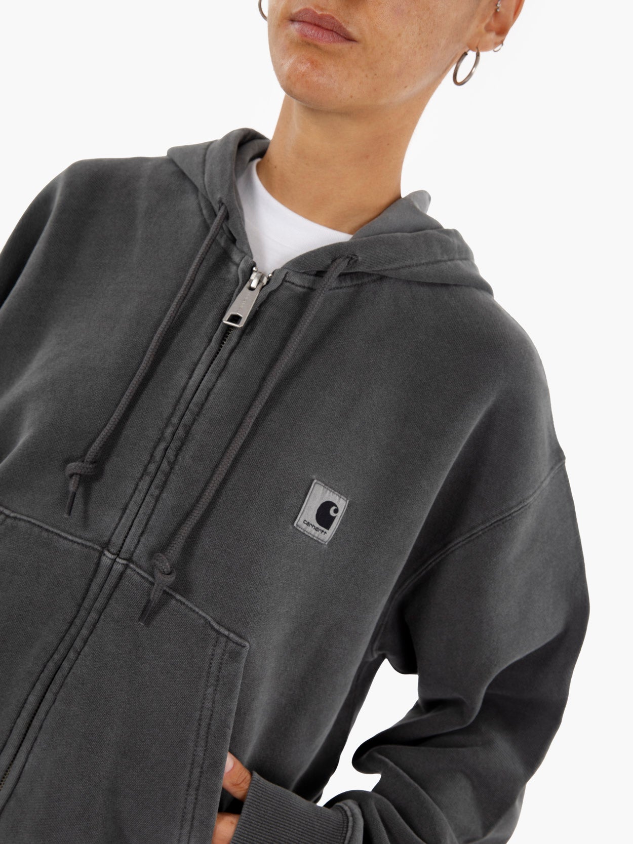 W' Hooded Nelson jacket black