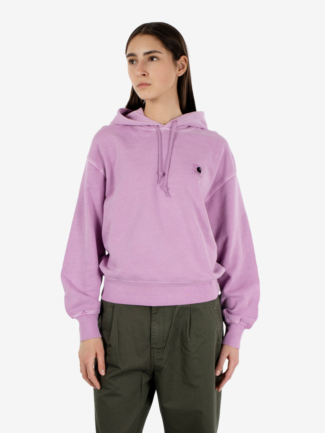 W' Hooded Nelson Sweat Gentle Purple 